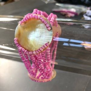 BAHAMAS PINK SHELL BRACELET